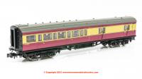 2P-012-653 Dapol Maunsell Brake Corridor 3rd Class Coach number S3226S in BR Crimson and Cream livery
